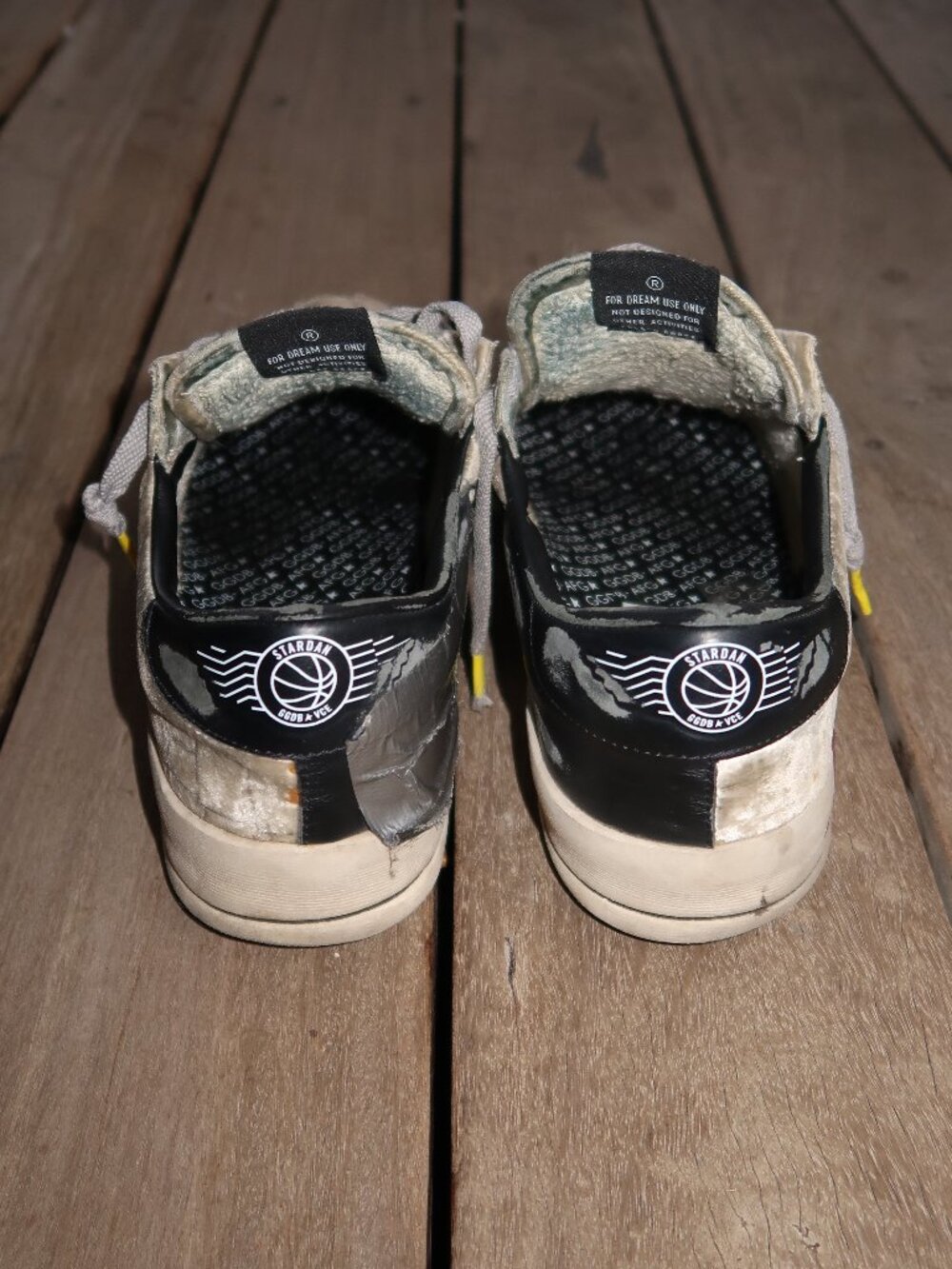 RARE Men's Golden Goose Duct Tape Stardan Sneakers US 10.5 / EU 43 - Picture 9 of 10